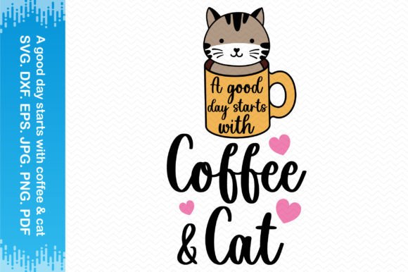 A Good Day Starts with Coffee Cat Embroidery Review