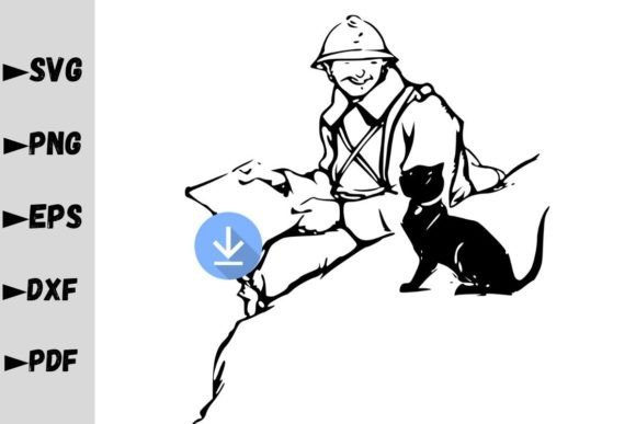 Black Cat and Soldier SVG Review for Embroidery Projects
