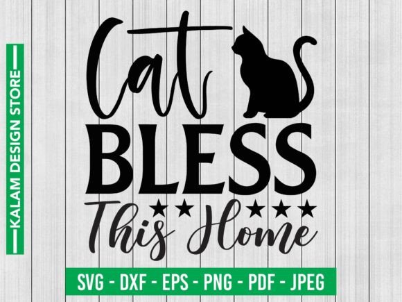 Cat Bless This Home SVG Design Review