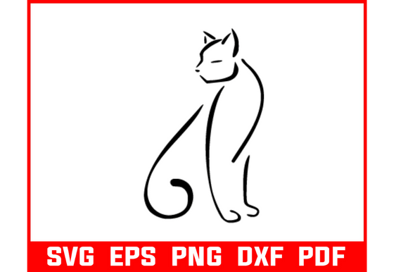 CAT Line Design Svg Bundle Review