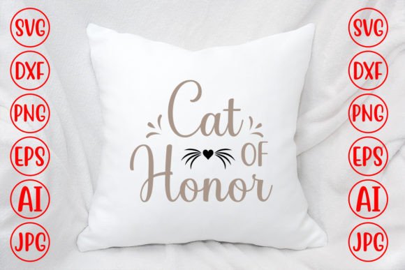 Cat of Honor SVG Review for Embroidery Projects