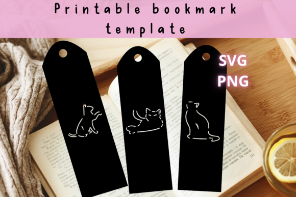 Cat Silhouette Bookmark Design Review