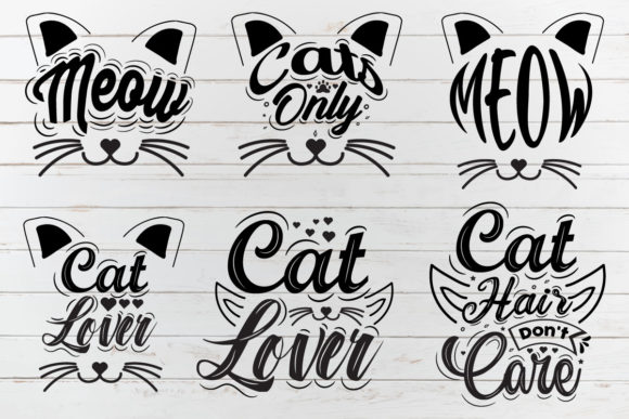 Cat Typography Quotes SVG Review