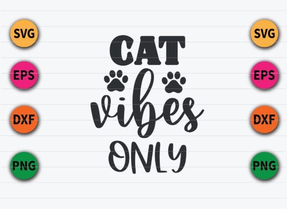 Cat Vibes Only SVG Design Review