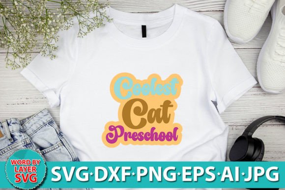 Coolest Cat Preschool RETRO SVG Review