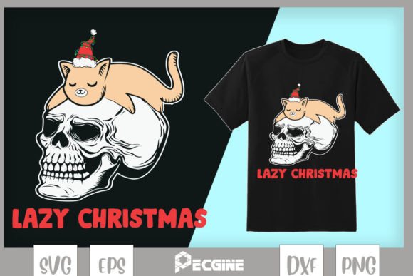 Lazy Christmas Cat Skull Embroidery Design Review