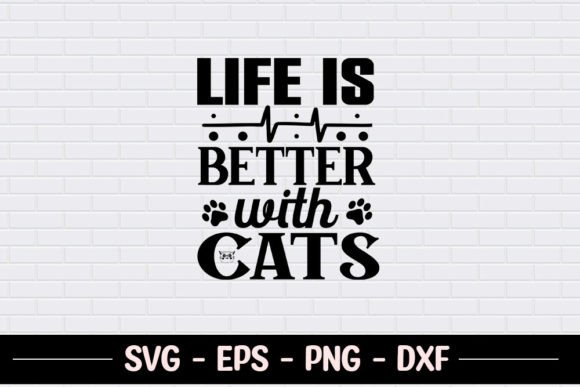 Life is Better with Cats - Cat Christmas Embroidery Review