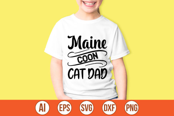 Maine Coon Cat Dad Embroidery Review