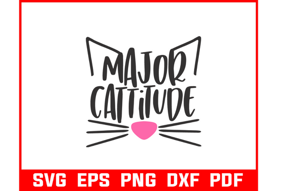 Major Cattitude Svg Bundle Review for Embroidery Projects
